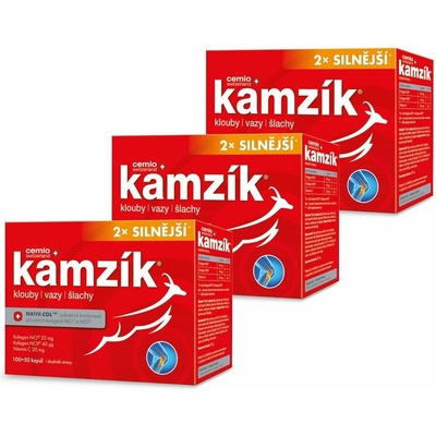 Cemio Kamzík 2× silnější 3 x 100 + 50 kapsúl