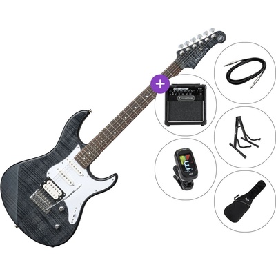 Yamaha Pacifica 212V FM SET 2 Translucent Black Електрическа китара
