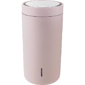Stelton Термочаша To-Go Click с двойни стени от стомана 200 мл светлорозова (675-36)