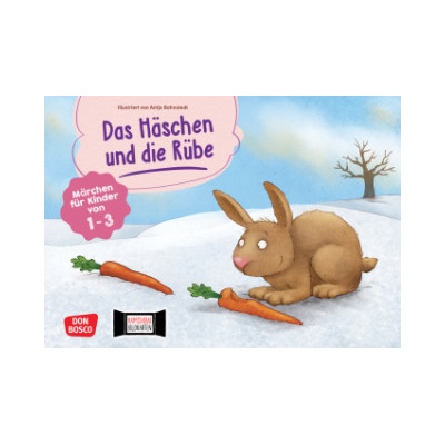 Das Häschen und die Rübe. Kamishibai Bildkartenset