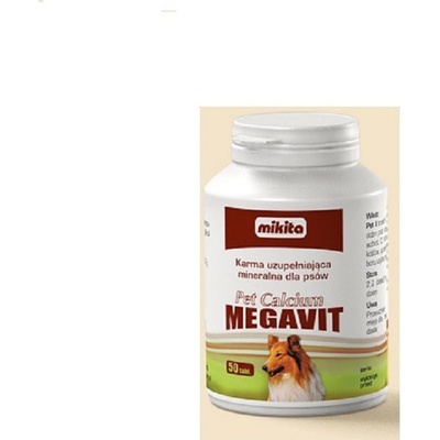 Mikita Pet Calcium Megavit 150 ks