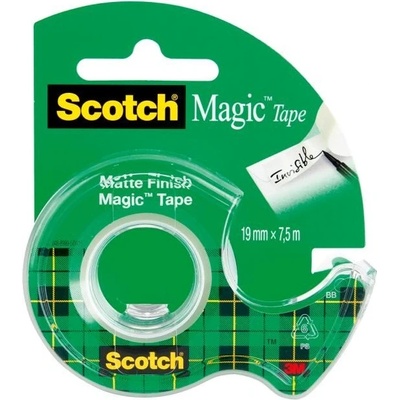 3M Lepiaca páska Scotch Magic neviditeľná popisovateľná 19 mm x 7,5 m