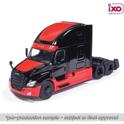 Freightliner Cascadia 2018 Černá/Červená IXO 1:64