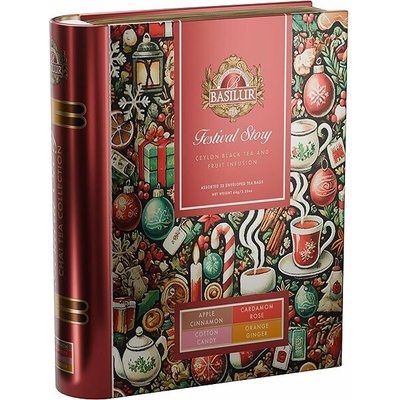 Basilur Festival Story Book Assorted 32 x 2 g