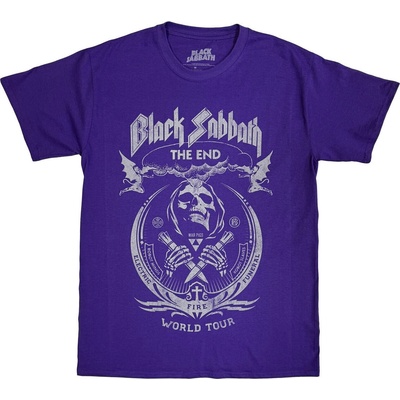 Black Sabbath The End Mushroom Cloud Purple M Риза (<![CDATA[BSTS25MPU02]]>)