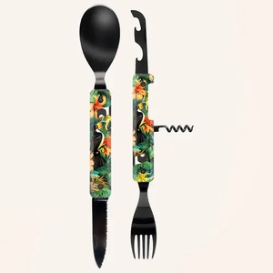 AKINOD Комплект за хранене Akinod Multifunction Cutlery 13H25, Toucan (A02B00032)