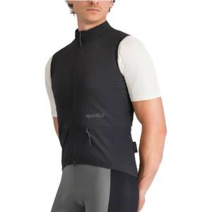 Sportful Мъжки елек за колоездене Sportful Supergiara 2 Vest Cycling vest - Black - размер M (054-0355-0112)
