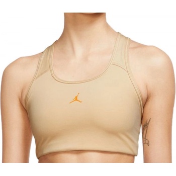 Nike Дамски сутиен Nike Jordan Jumpman Women's Medium Support Pad Sports Bra - Бежов