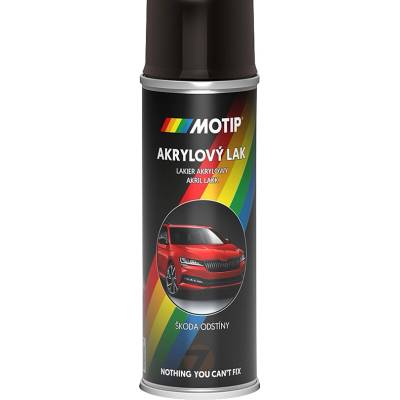 Motip AC1999 Škoda černá lesklá - 200ml