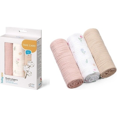 Babyono 828/01 růžové 3 ks