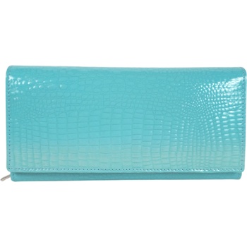 Синьо лачено портмоне - Tedia