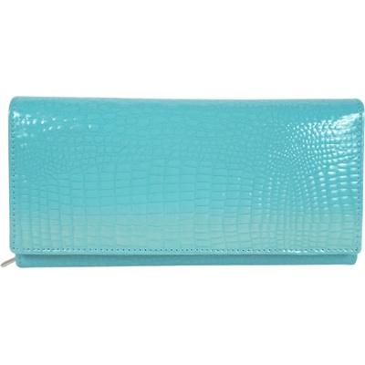 Синьо лачено портмоне - Tedia