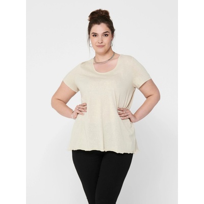 Only carmakoma Glitter T-shirt ONLY CARMAKOMA | Bezhov | ЖЕНИ | 46-48