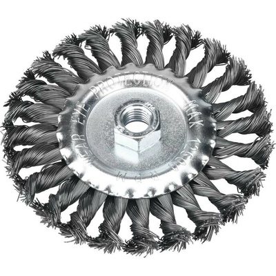EXTOL Kartáč radiální copánkový, průměr 125 mm 17026