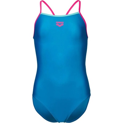 Arena Feel Solid Light Drop Back Girls Blue China/Freak Rose