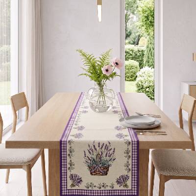 Praktik Gobelínová šerpa-behúň 048C levanduľa 40x140cm Bavlna polyester 45x140 cm