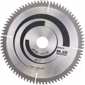 Bosch Диск Bosch метален HM за рязане универсален 216x30x2.5 мм, 60 z, Multi Material-2 608 640 446
