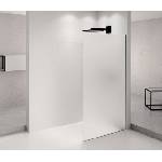 POLYSAN Architex - Душ стена Walk-In, 106x210 см, матово черно/матово стъкло AXB110MT (AXB110MT)