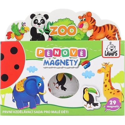 Pěnové magnety Zoo