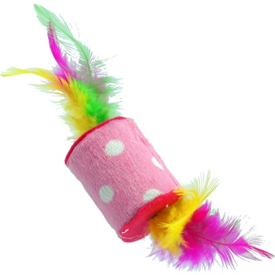 Magic Cat válec s pírky 5 cm 24ks