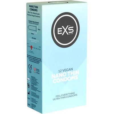 EXS Condoms 12 бр. Тънки презервативи EXS Nano Thin
