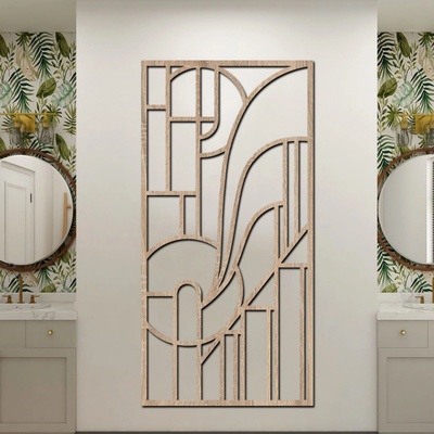 dřevo života Dřevěný panel na zeď GATSBY II Rozměry (cm): 40x80, Zvolte barvu dekoru: Dub Sonoma