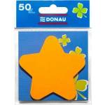 DONAU Notes self-adhesive orange star 50 sheets pendant (7572001PL-12) n
