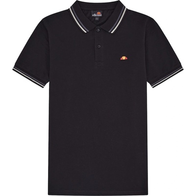 Ellesse Блуза с яка Ellesse Men's Rooks Short Sleeve Polo Shirt - Black/Grey