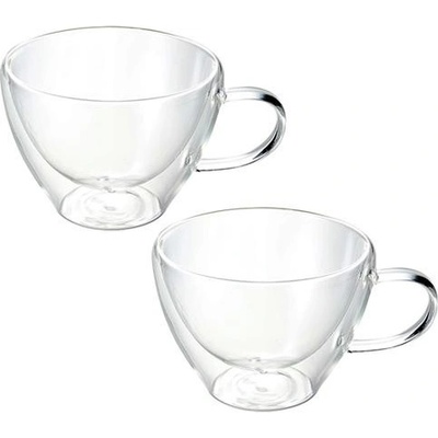 Bredemeijer dvoustěnná sklenice cappucino 2 x 385 ml