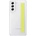 Samsung Protective Clear Strap Cover EF-XG990CWE - оригинален кейс с лента за ръка за Samsung Galaxy S21 FE (бял)