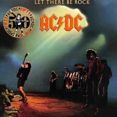 AC/DC - Let There Be Rock (Gold Coloured) (Anniversary Edition) (LP) (0196588733314)