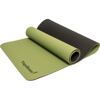 YogaHouse Екологична Постелка за Йога с Чантичка за пренасяне (Зелена)