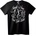 NOONEBRAND Тениска Усмихни се Сега, Тъжна по-Късно - 6XL, Black