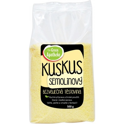 Green apotheke Kuskus medium semolinový 0,5 kg