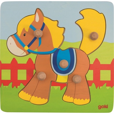 Goki Prvé puzzle koník