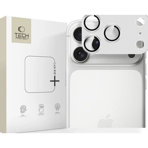Tech-protect CAMFULL FIT+ покритие за камера iPhone 17 Pro Max сребърно (5906302335558)