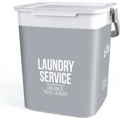 KIS Chic Laundry Bag sivý 23x25,5x25 cm