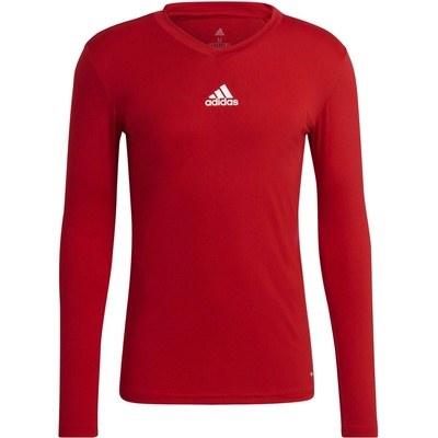 adidas pánske futbalové tričko TEAM BASE TEE červená biela