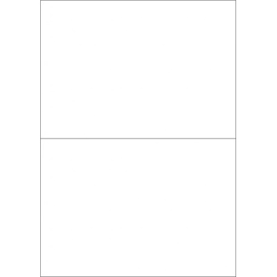 Print etikety 210x148.5mm biele