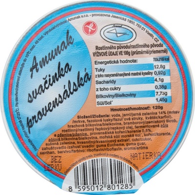 Amunak nátierka Provensálska 120 g