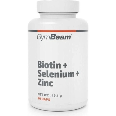 GymBeam Biotin + Selenium + Zinc 90 kapsúl