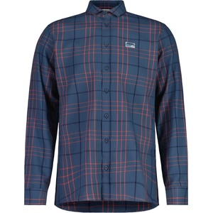 Maloja Мъжка риза с копчета Maloja AllanM. 1/1 Shirt - Dusty Blue Check - размер XL (033-3276-0114)