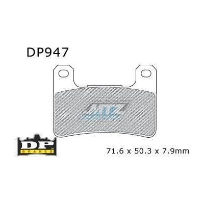 Destičky brzdové DP947-SDP DP Brakes - směs SDP Sport HH+ DP947-SDP