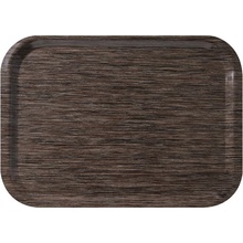 Roltex servírovací tác melaminový Fast Food wenge 375x265mm