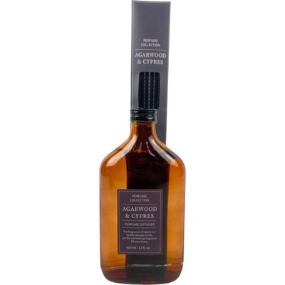 Perfume Collection Aroma difuzér HOME SCENT Agarové dřevo a Cypřiš hnědý 500 ml