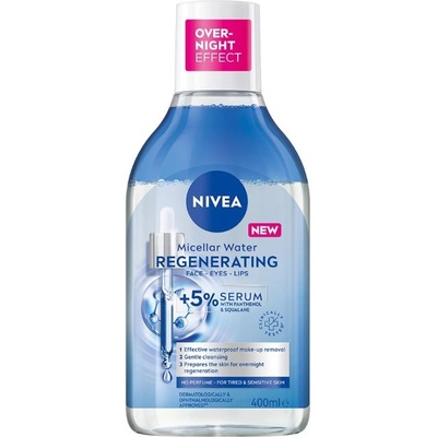 Nivea Регенерираща мицеларна вода с пантенол, 400 ml