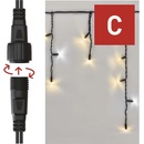 EMOS Lighting D2CN01 Profi LED spojovacia reťaz preblikávajúca cencúle 3 m vonkajšia teplá studená biela