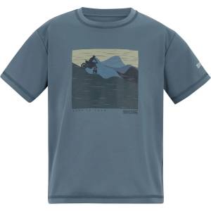 Regatta Детска спортна тениска Regatta Kid's Alvarado Sport shirt - China Blue - размер 11-12 Years (704-6358-0315)