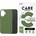 Panzer Гръб CARE by PanzerGlass Fashionable за iPhone 16, w. MagSafe - Зелен