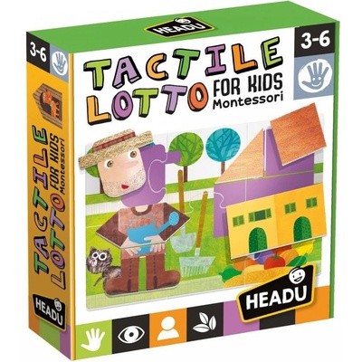 Headu Образователен комплект Headu - Тактилно лото (HMU25374)